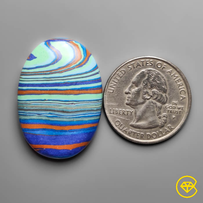 Rainbow Calcilica Cabochon