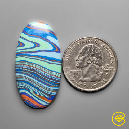 Rainbow Calcilica Cabochon