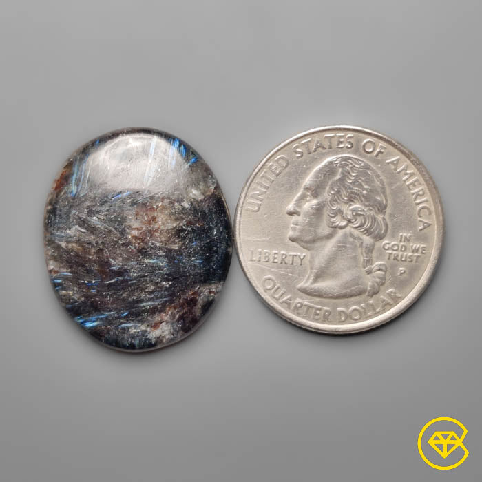 Rare Arfvedsonite Cabochon