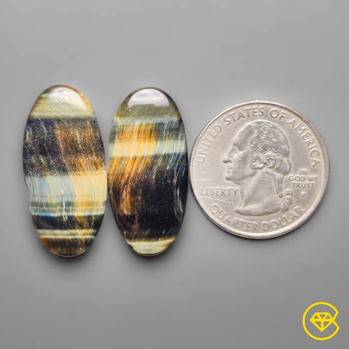 Tiger Eye Pair