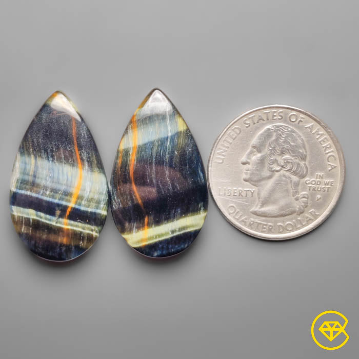 Tiger Eye Pair