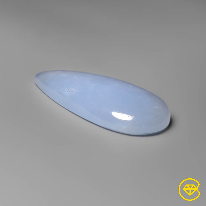 Large Namibian Blue Chalcedony Cabochon