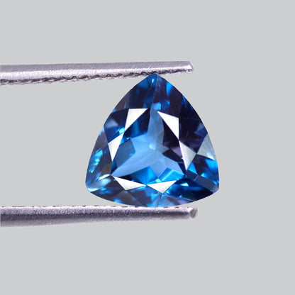 Faceted London Blue Topaz