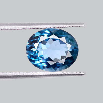 Faceted London Blue Topaz