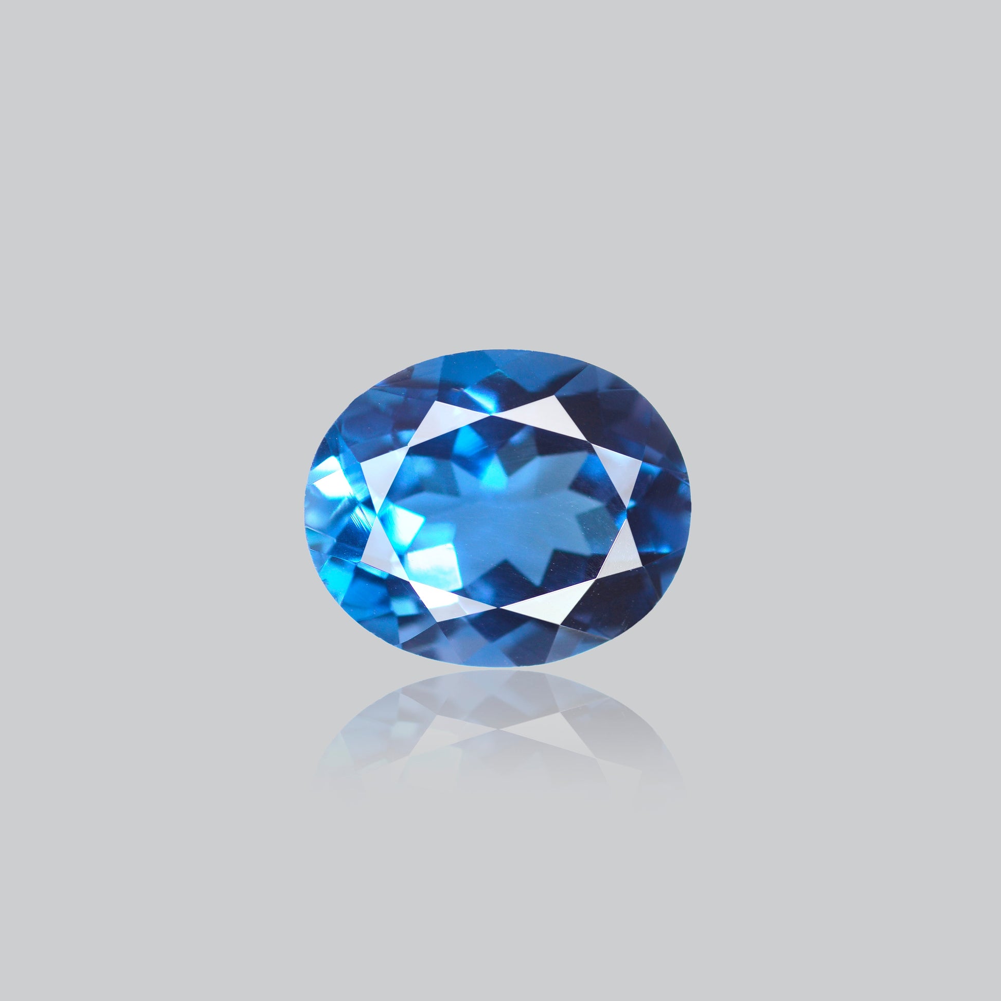 Faceted London Blue Topaz