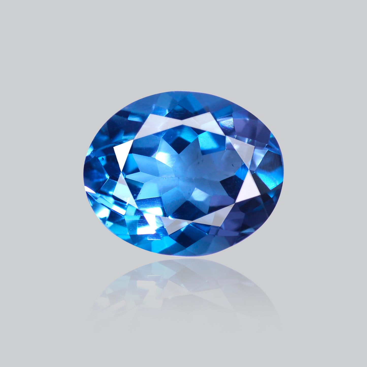 Faceted London Blue Topaz