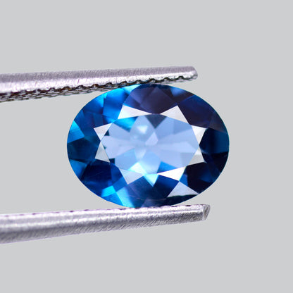 Faceted London Blue Topaz