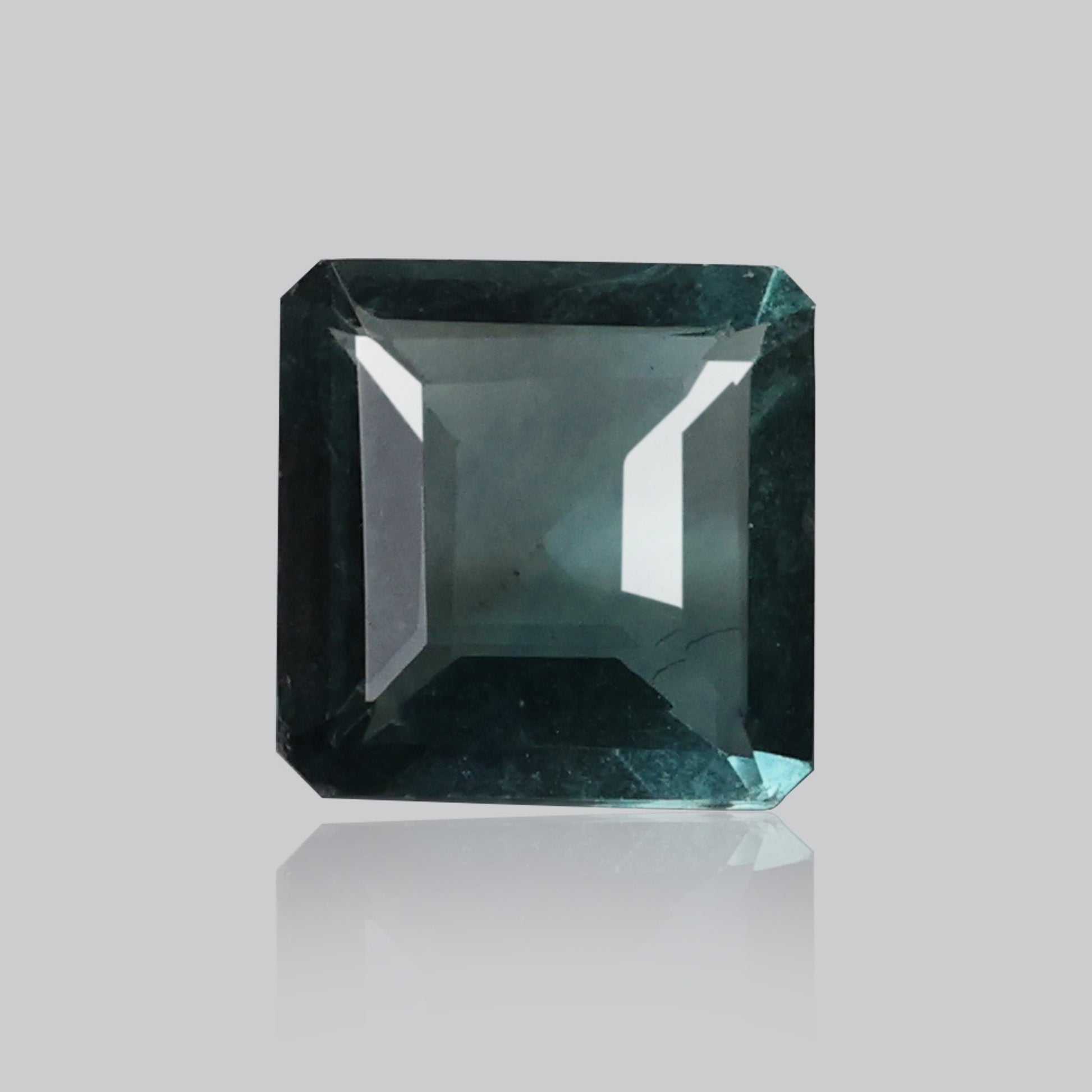 AAA Faceted Belgian Teal Blue Fluorite