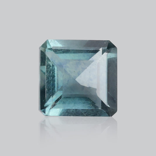 AAA Faceted Belgian Teal Blue Fluorite