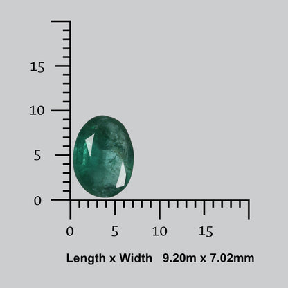 Faceted Zambian Emerald