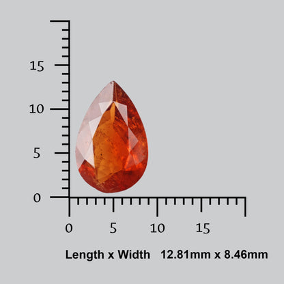 Faceted Rare Spessartite Garnet