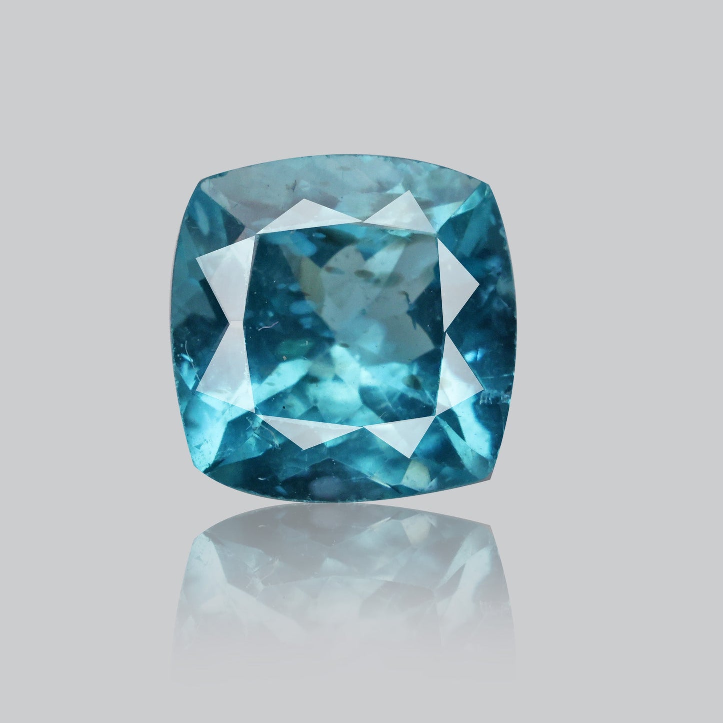 Faceted Sky Blue Apatite