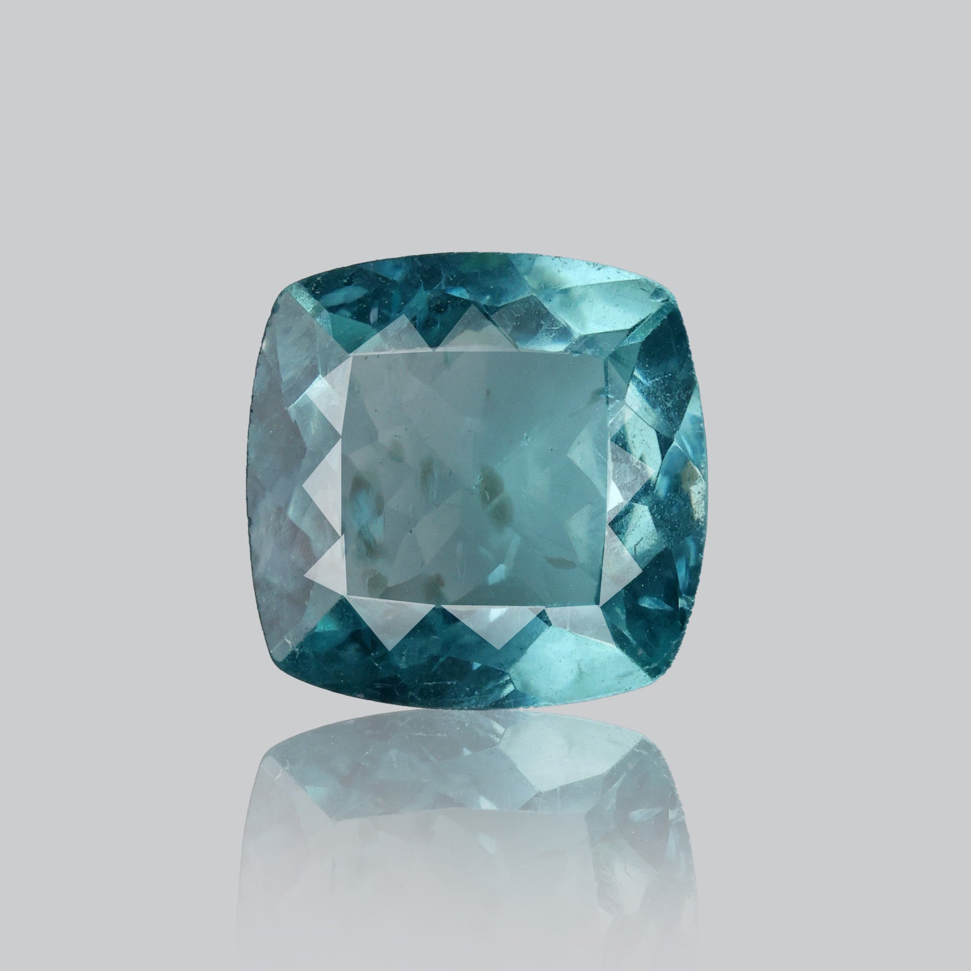 Faceted Sky Blue Apatite