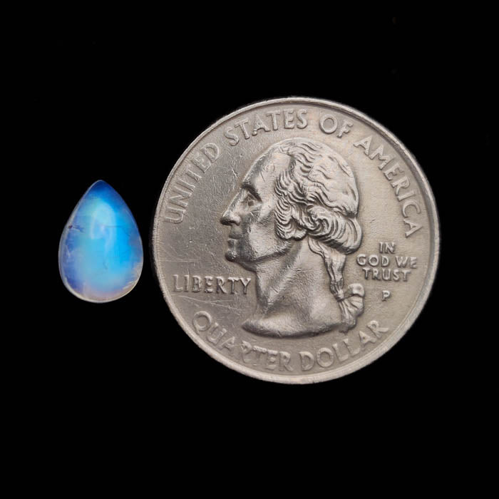 Rainbow Moonstone Cabochon