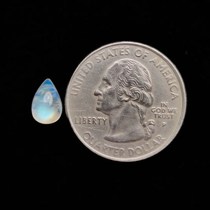 Rainbow Moonstone Cabochon