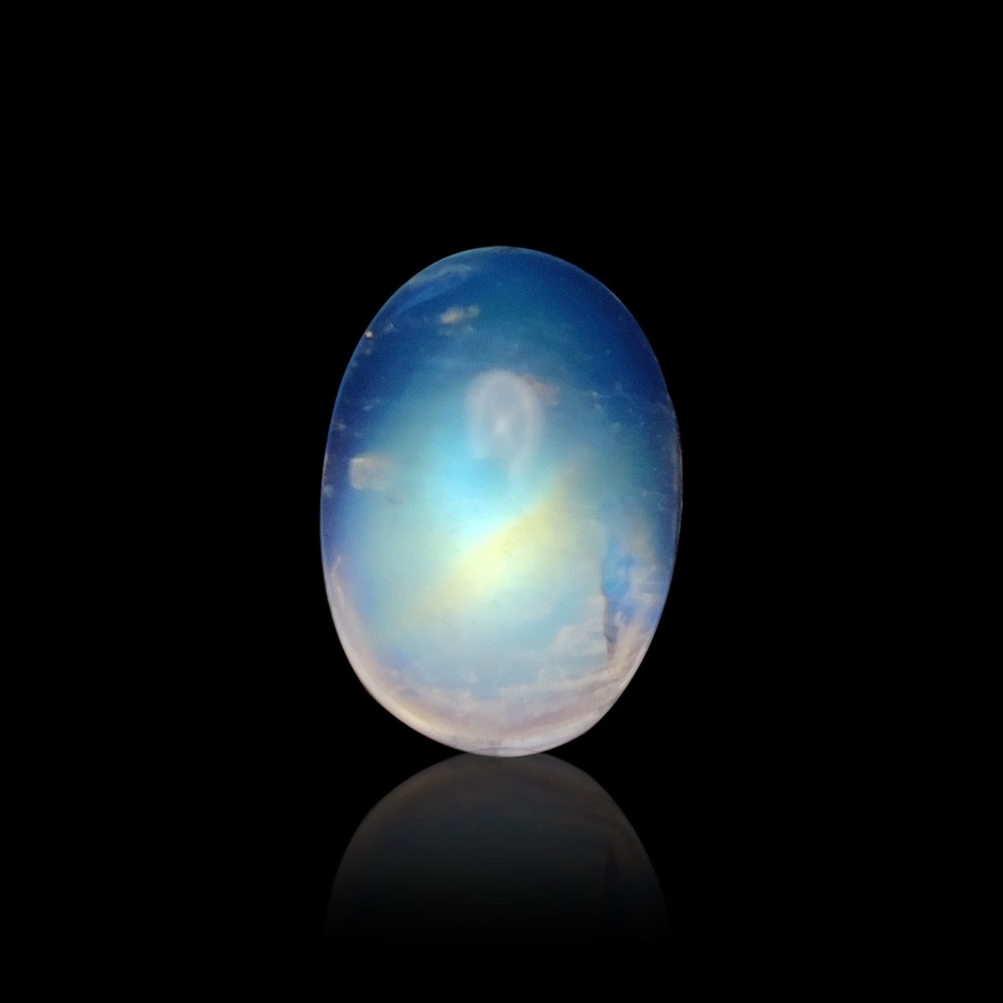 Rainbow Moonstone Cabochon