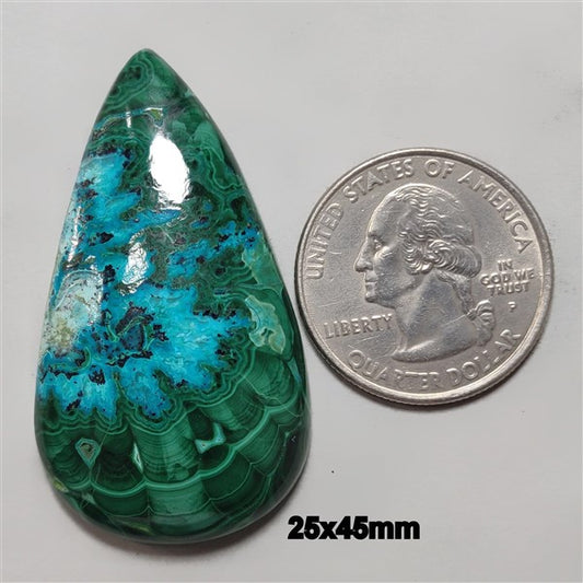 Chrysocolla|Malachite