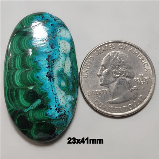 Chrysocolla|Malachite