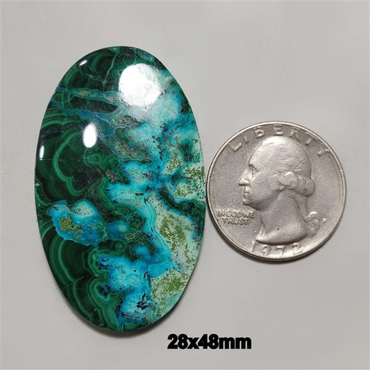 Chrysocolla|Malachite