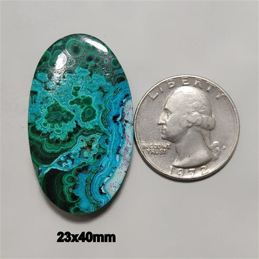 Chrysocolla|Malachite