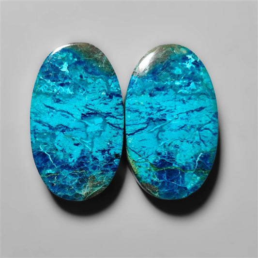 Shattuckite With Azurite Pair