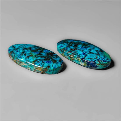 Shattuckite With Azurite Pair