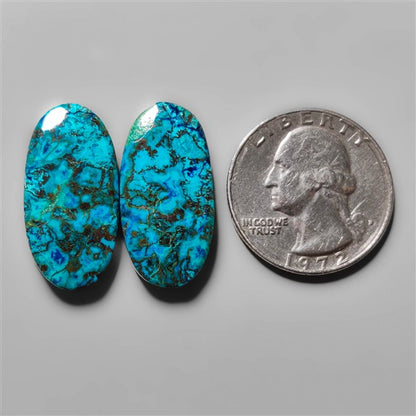 Shattuckite With Azurite Pair