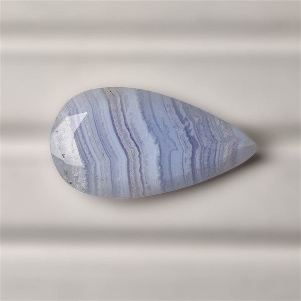 Faceted Blue Lace Agate