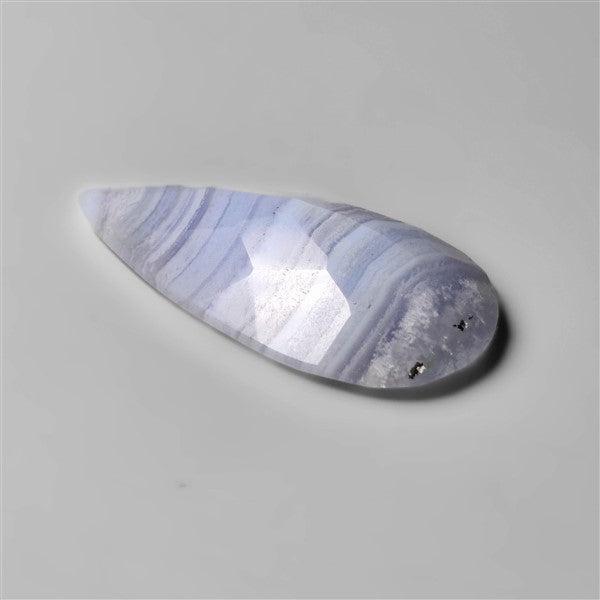 Faceted Blue Lace Agate