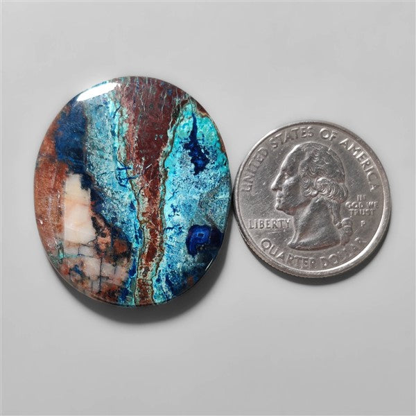 Shattuckite With Azurite