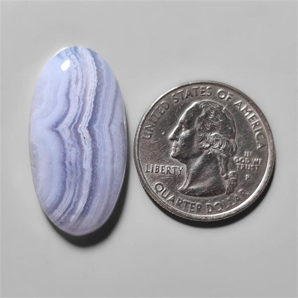 Blue Lace Agate Cabochon