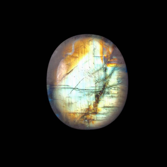 Rainbow Moonstone Cabohcon