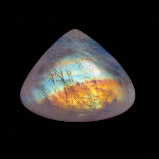 Rainbow Moonstone Cabohcon