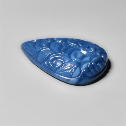 Owyhee Blue Opal Mughal Carving