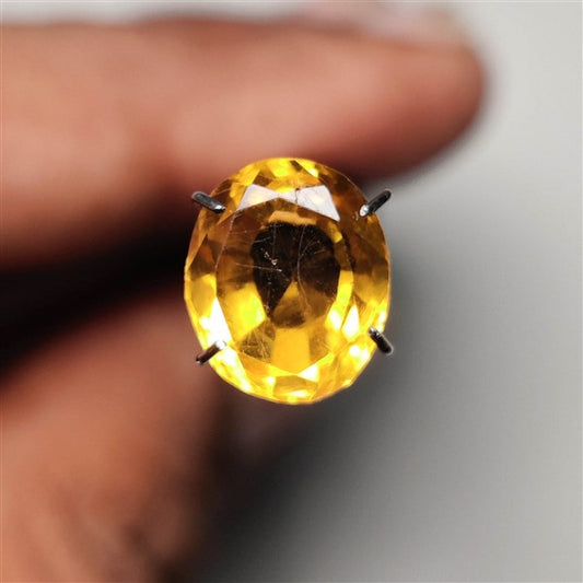 Faceted Citrine