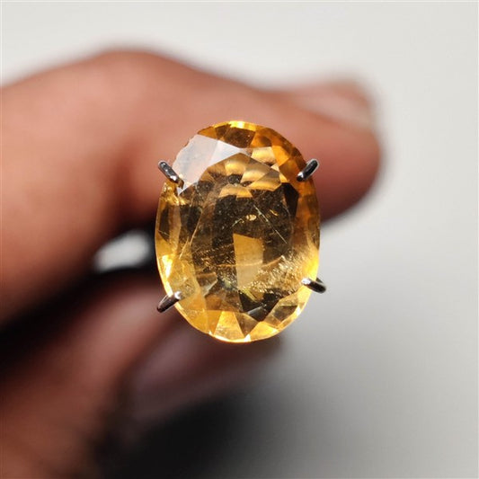 Faceted Citrine