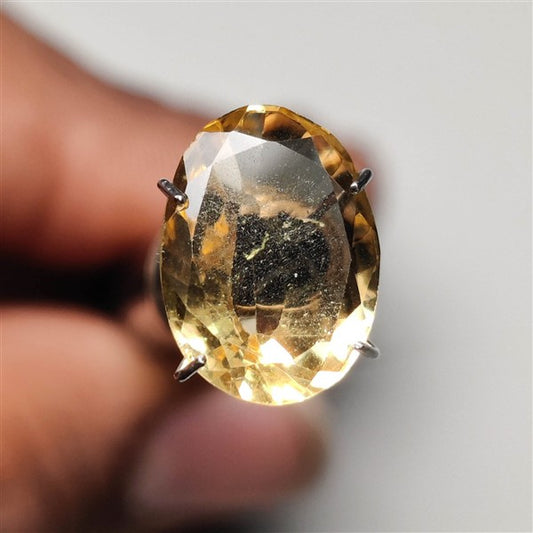 Faceted Citrine