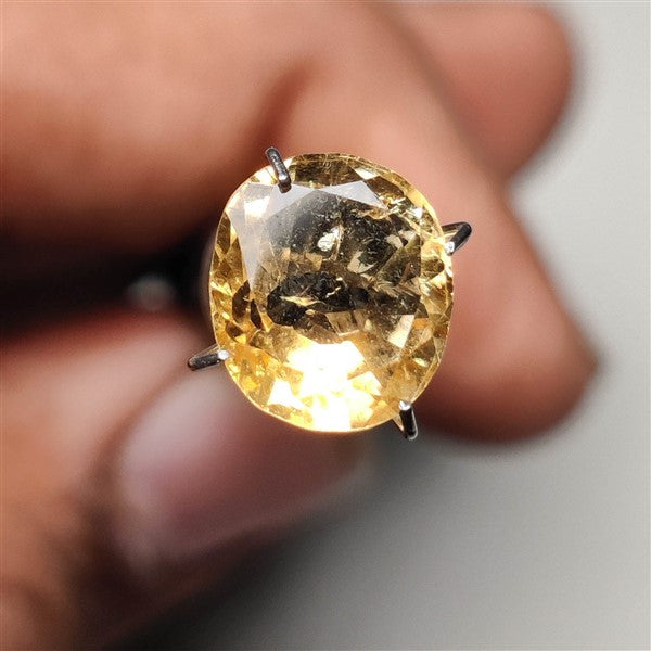 Faceted Citrine