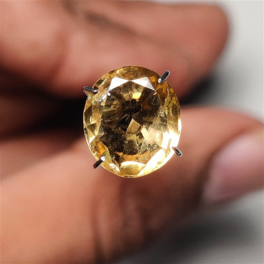 Faceted Citrine