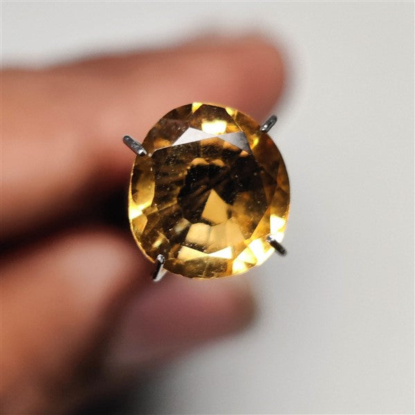 Faceted Citrine