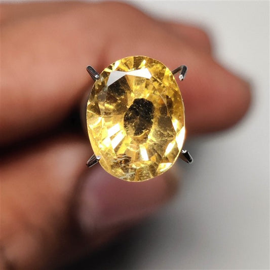 Faceted Citrine