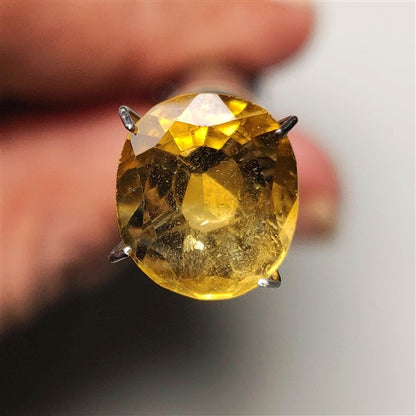 Faceted Citrine