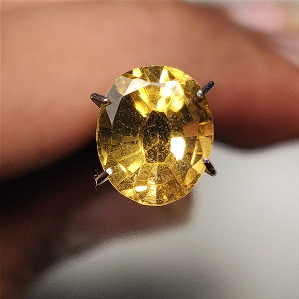 Faceted Citrine