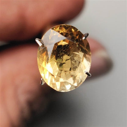 Faceted Citrine