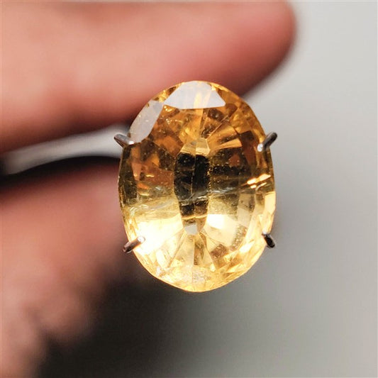 Faceted Citrine