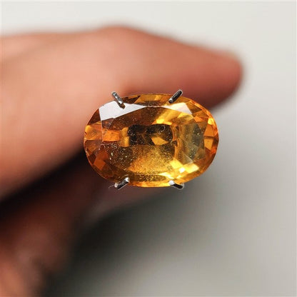 Faceted Citrine