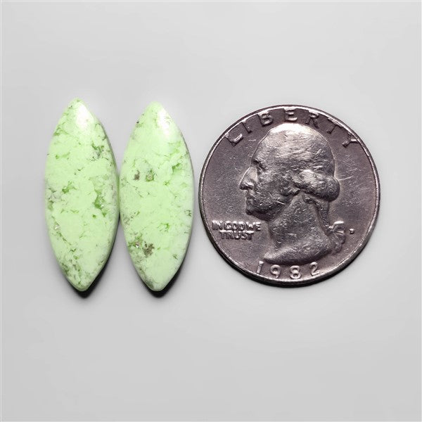 Lemon Chrysoprase Pair