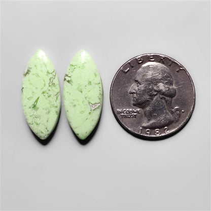 Lemon Chrysoprase Pair