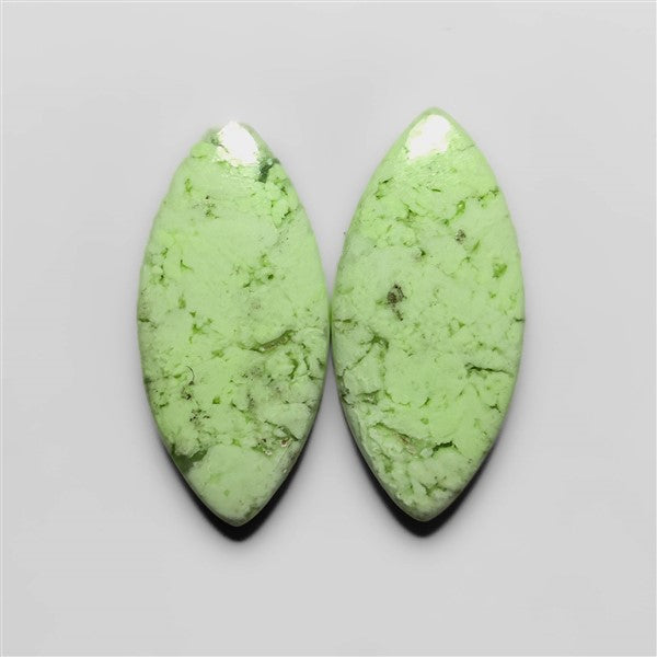 Lemon Chrysoprase Pair