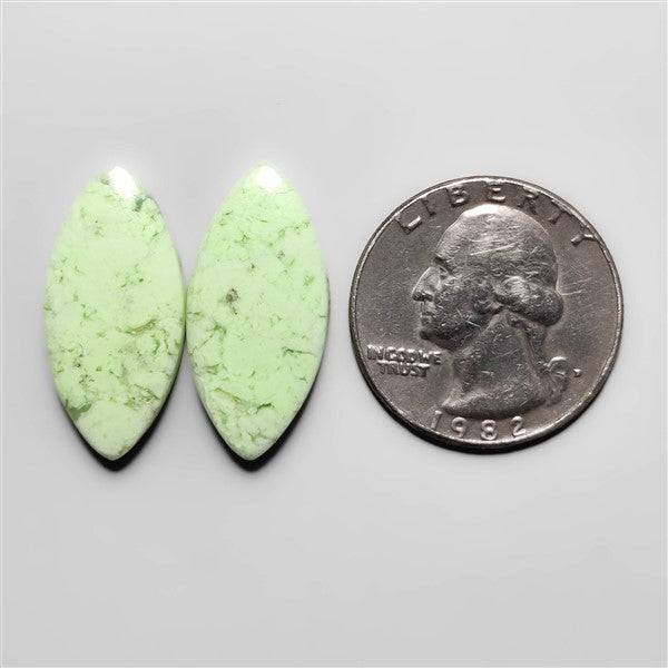 Lemon Chrysoprase Pair